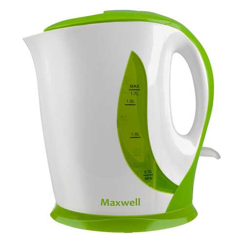 Чайник электрический Maxwell MW-1062 White/Green в Редмонд