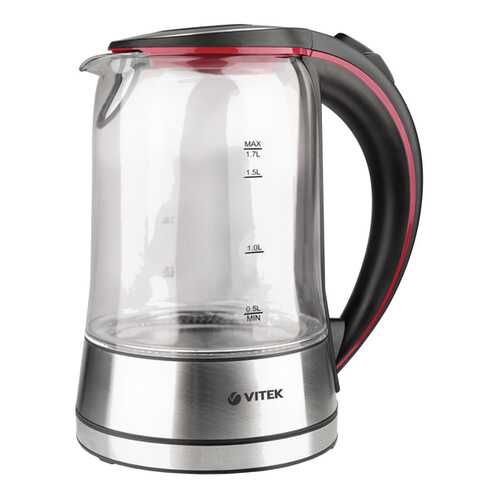 Чайник электрический Vitek VT-7009 TR Silver/Black в Редмонд