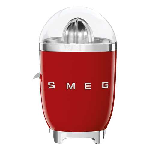 Соковыжималка для цитрусовых Smeg CJF01RDEU red/silver в Редмонд