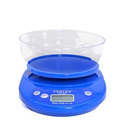 Весы кухонные Vertex TDKVS288-502 Blue в Редмонд