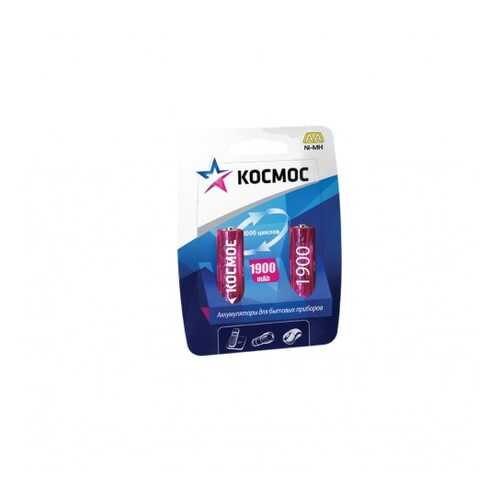 Аккумулятор КОСМОС KOCR6NIMH(1900MAH) AA (LR6) 2шт. в Редмонд