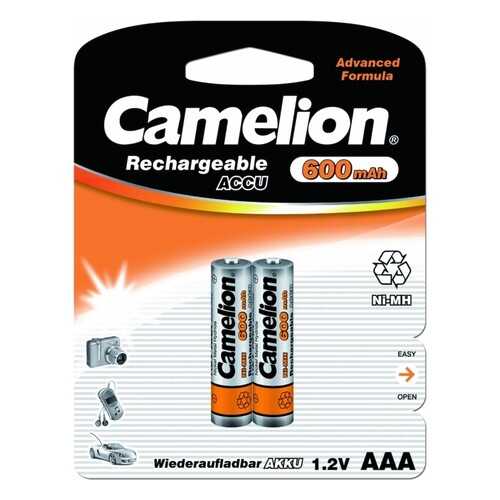 Аккумуляторная батарея Camelion AAA-600mAh Ni-Mh BL-2 в Редмонд