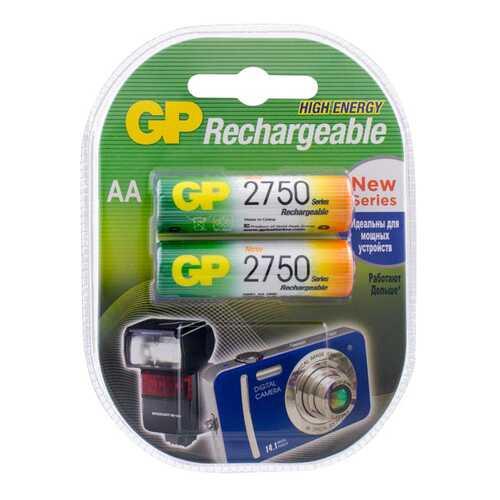 Аккумуляторная батарея GP Batteries 275PROAAHC-2CRC2 2 шт в Редмонд