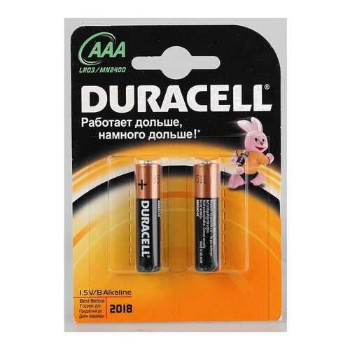 Батарейка Duracell LR 03/MN 2400-2BL 2 шт в Редмонд