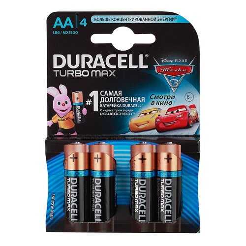 Батарейка Duracell Turbo Max AA 4 шт в Редмонд