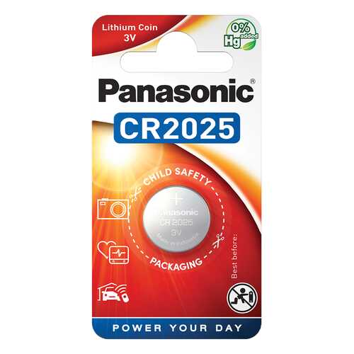 Батарейка Panasonic CR-2025EL/1B 1 шт в Редмонд