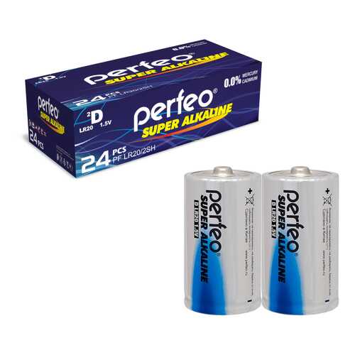 Батарейка Perfeo LR20/2SH Super Alkaline 10 шт в Редмонд