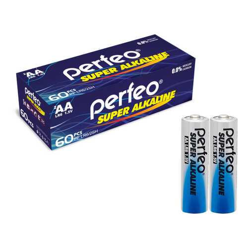 Батарейка Perfeo LR6/2SH Super Alkaline 60 шт в Редмонд