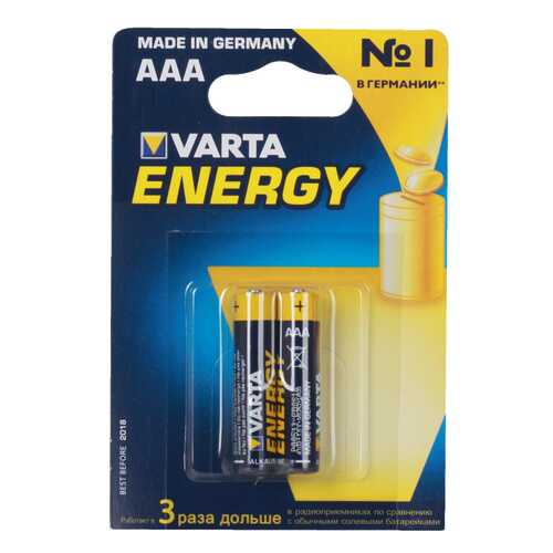 Батарейка VARTA ENERGY 4103213412 2 шт в Редмонд