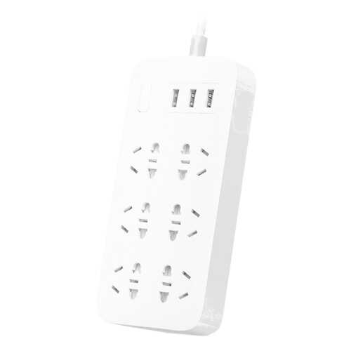 Сетевой фильтр Xiaomi Mi Power Strip, 6 розеток, 1,8 м, White в Редмонд