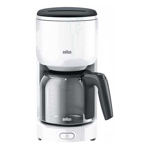 Кофеварка капельного типа Braun KF 3100 White в Редмонд