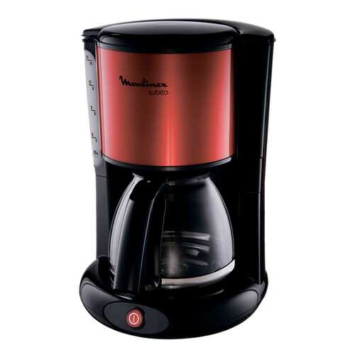 Кофеварка капельного типа Moulinex Subito Red/Black в Редмонд