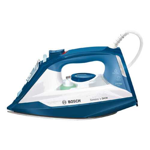 Утюг Bosch Sensixx'x DA30 Secure TDA3024110 White/Blue в Редмонд