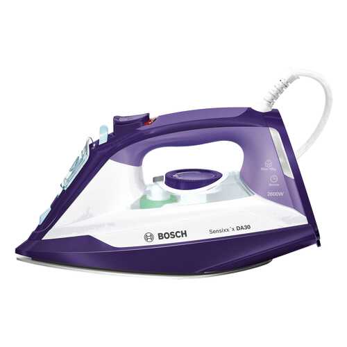 Утюг Bosch Sensixx'x DA30 Secure TDA3026110 White/Purple в Редмонд