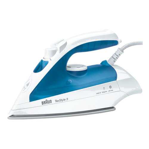 Утюг Braun TexStyle 3 TS 340C White/Blue в Редмонд