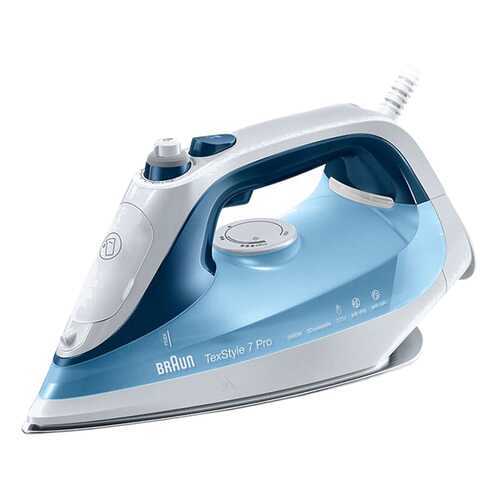 Утюг Braun TexStyle 7 SI 7062 White/Blue в Редмонд