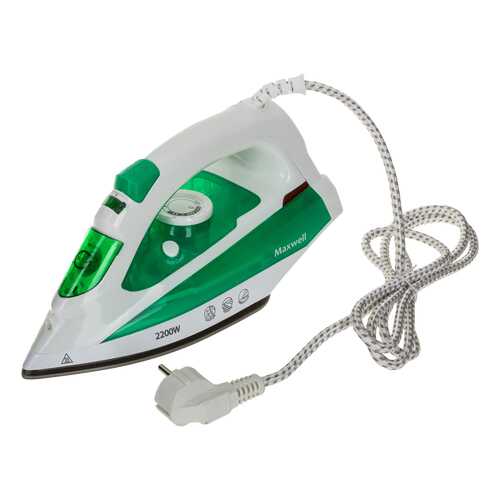 Утюг Maxwell MW-3036 White/Green в Редмонд