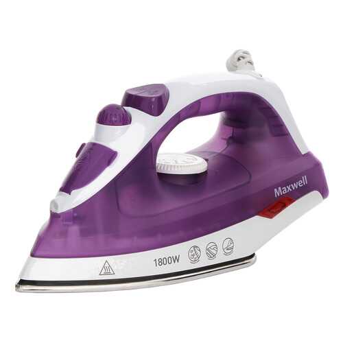 Утюг Maxwell MW-3042 White/Purple в Редмонд