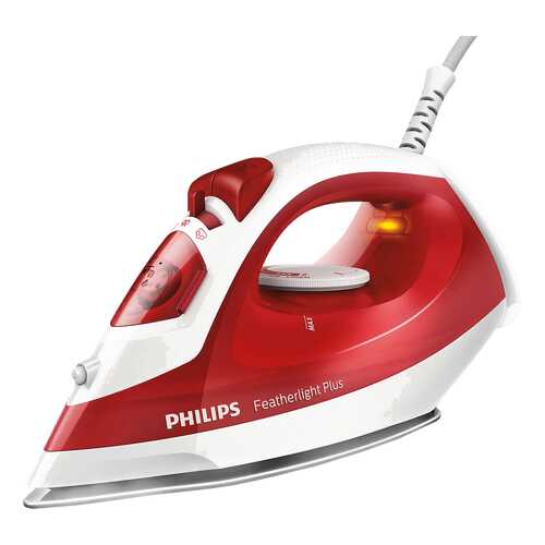 Утюг Philips Featherlight Plus GC1425/40 White/Red в Редмонд