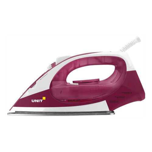 Утюг UNIT USI-282 White/Red в Редмонд