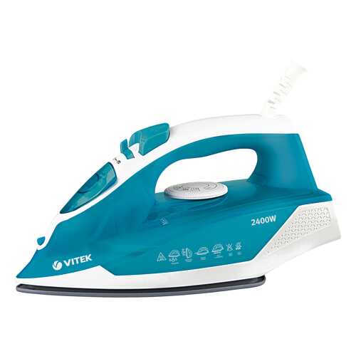 Утюг VITEK VT-8307 White/Cyan в Редмонд