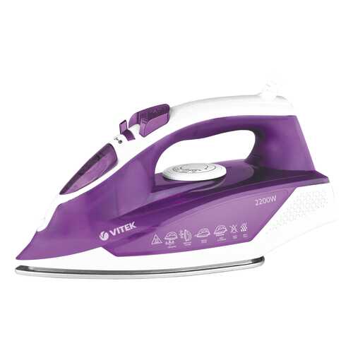 Утюг VITEK VT-8308 White/Purple в Редмонд