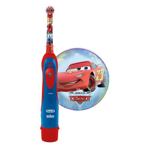 Электрическая зубная щетка Braun Oral-B Stages Power Cars Kids DB4.510K в Редмонд