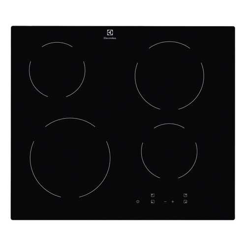 Встраиваемая варочная панель электрическая Electrolux CME6420KA Black в Редмонд