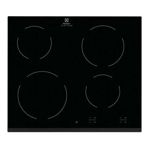 Встраиваемая варочная панель электрическая Electrolux EHF96240FK Black в Редмонд