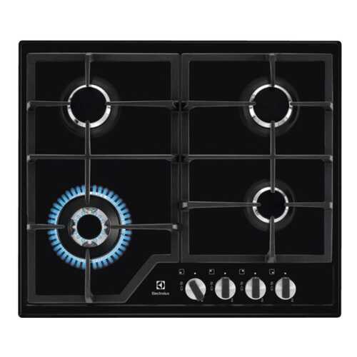 Встраиваемая варочная панель газовая Electrolux GPE 363 MB Black в Редмонд