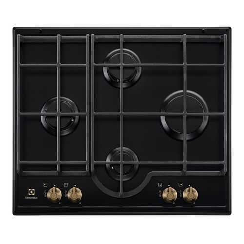 Встраиваемая варочная панель газовая Electrolux GPE362RBB Black в Редмонд