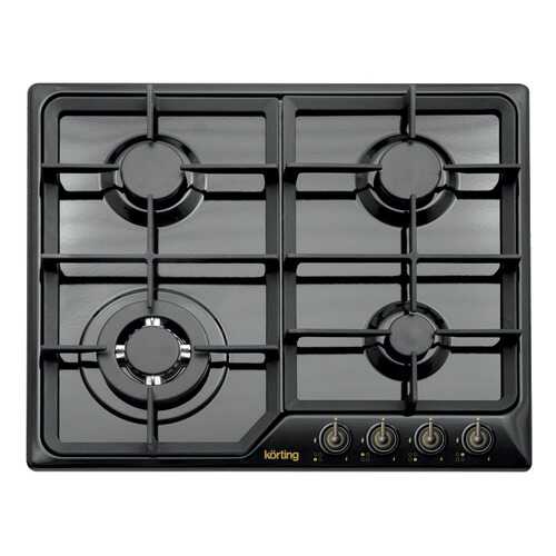 Встраиваемая варочная панель газовая Korting HG 630 CTSN Black в Редмонд